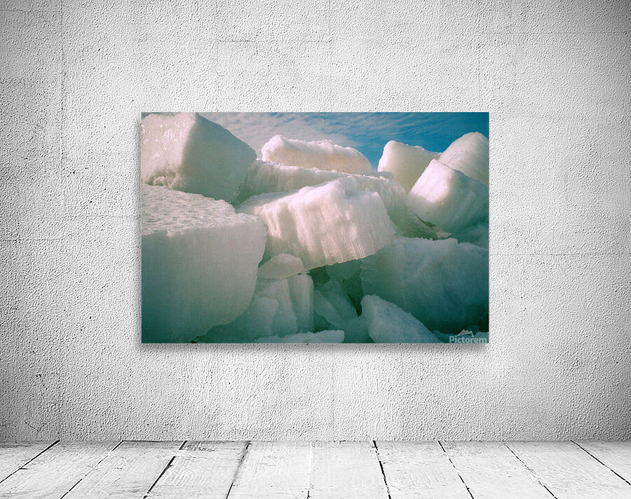 Ice Pressure Ridges Gulf of Riga Wall Preview