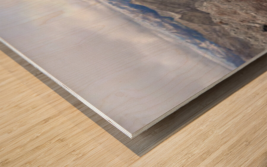 Panorama of Skoki Wood print