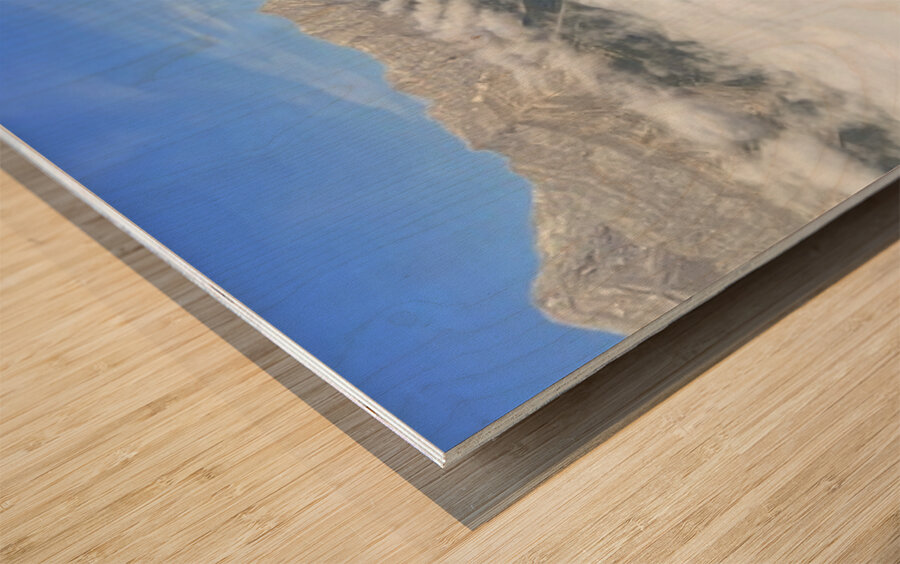 Inversion above Spray Lakes 2 Wood print