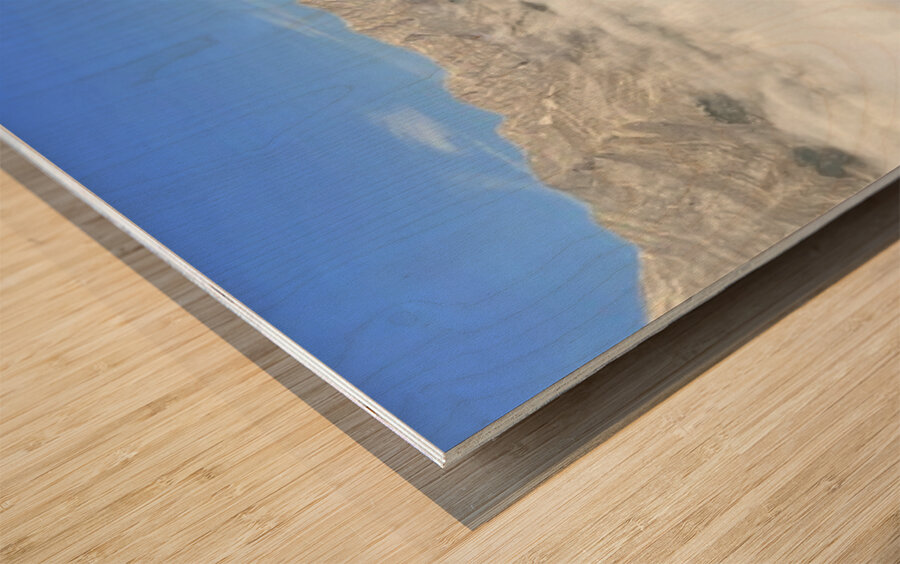 Inversion above Spray Lakes 1 Wood print