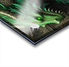 Bright Green Dragon Acrylic print