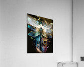 With A Dragonfly Acrylic Print