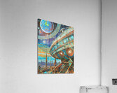 Space Ship Acrylic Print