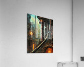 City In The Future Acrylic Print