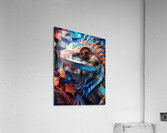 Lizard Impression acrylique