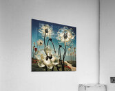 Glass Flowers Acrylic Print
