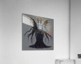 Moth Lady Acrylic Print