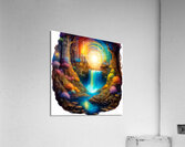 Rainbowland Acrylic Print
