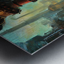 City In The Future Metal print