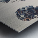 My Friend Metal print