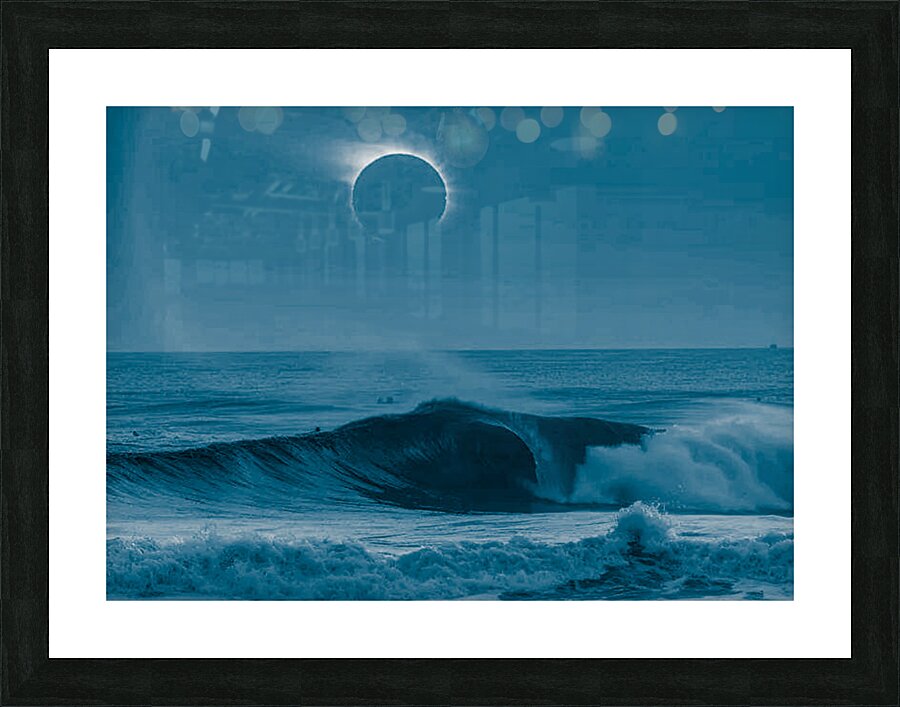 Fort Myers Eclipse 24 Picture Frame print