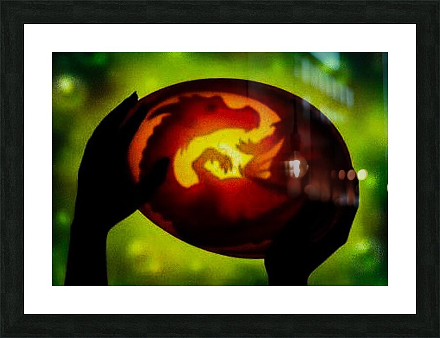 Dragon Egg Picture Frame print