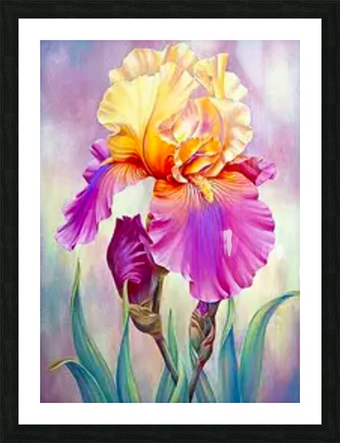 Orchid Picture Frame print
