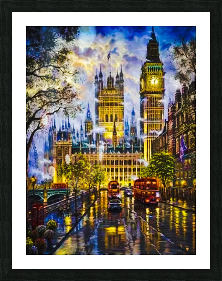 London Picture Frame print