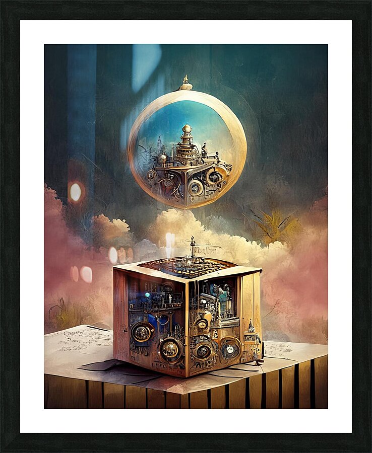 In The Box Picture Frame print