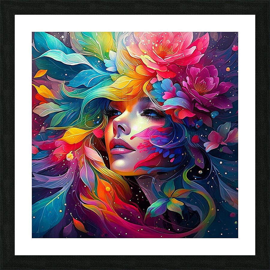 Color Me Picture Frame print