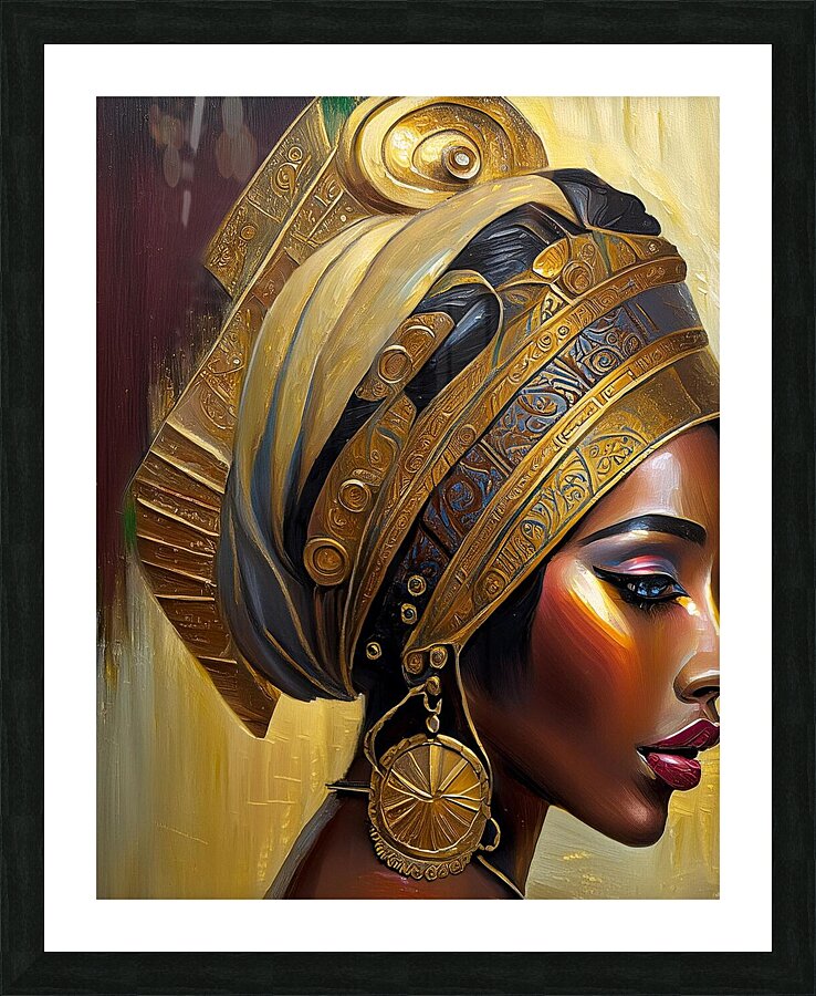 African Women Picture Frame print