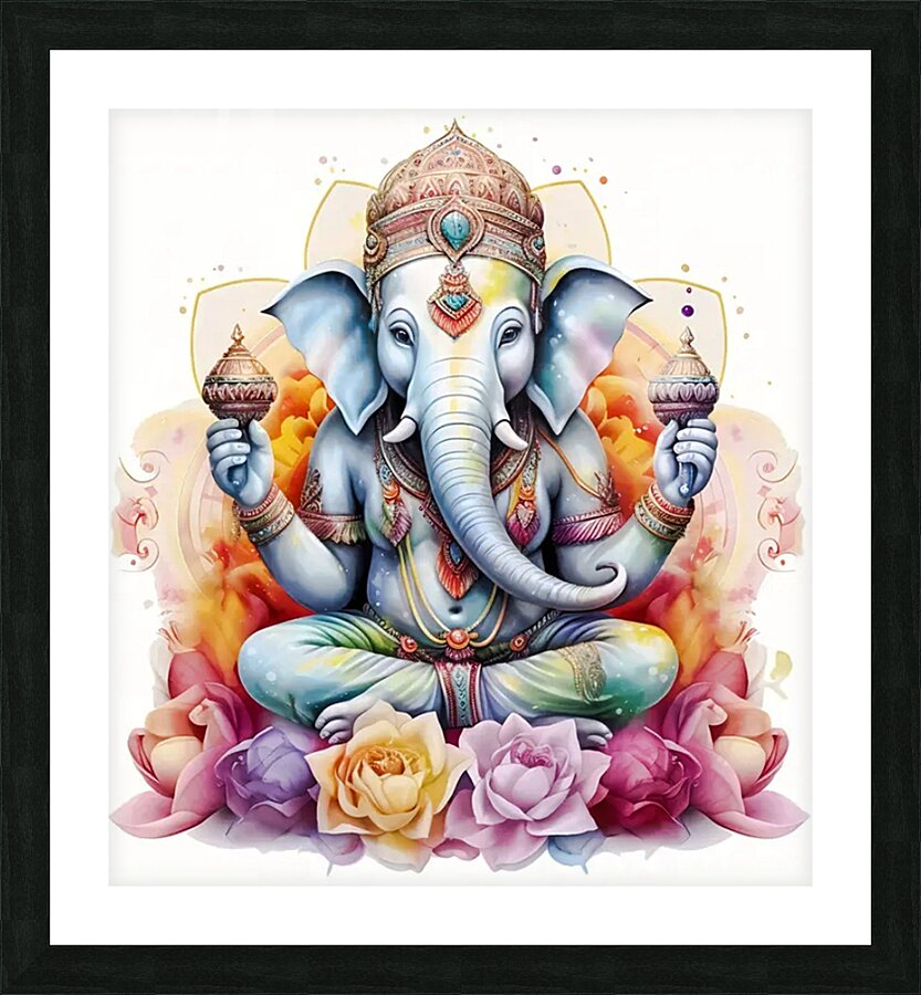 Ganesh Picture Frame print