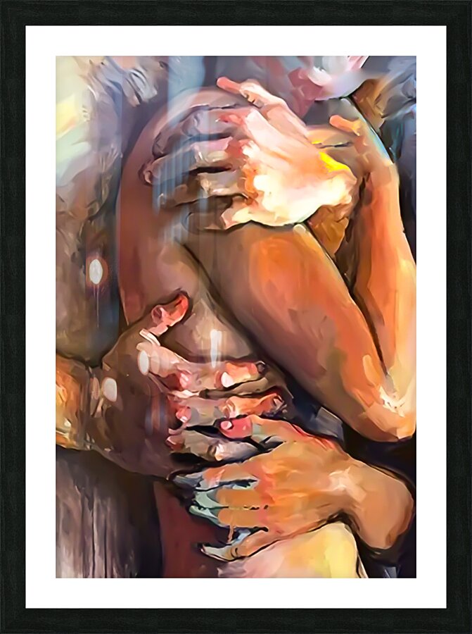 Embrace Picture Frame print