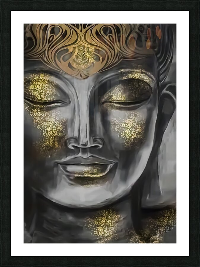Face 3 Picture Frame print