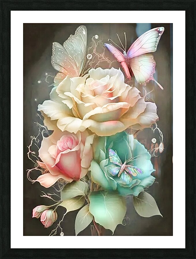 Roses Picture Frame print