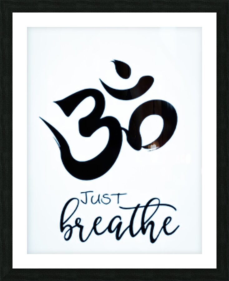 Breath Picture Frame print