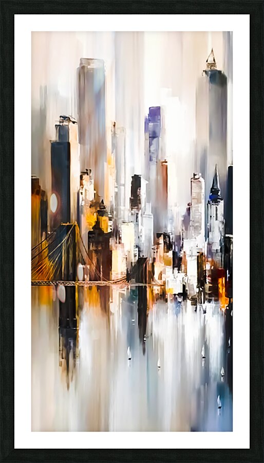 City Picture Frame print