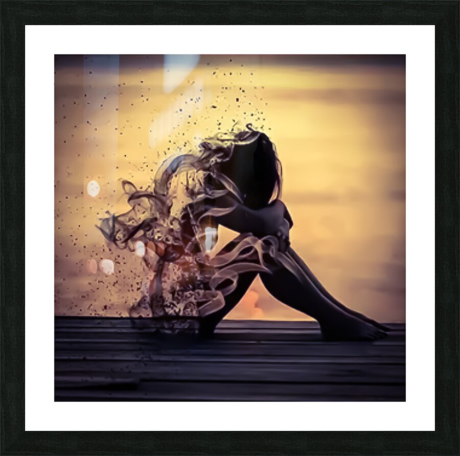 Dust Picture Frame print