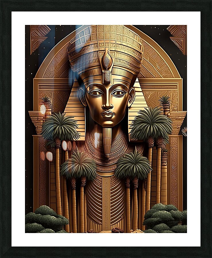  Egyptian Picture Frame print