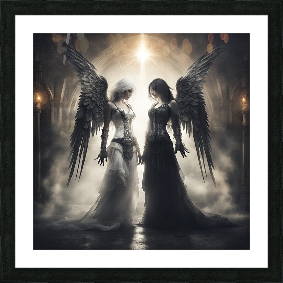 Black & White Picture Frame print