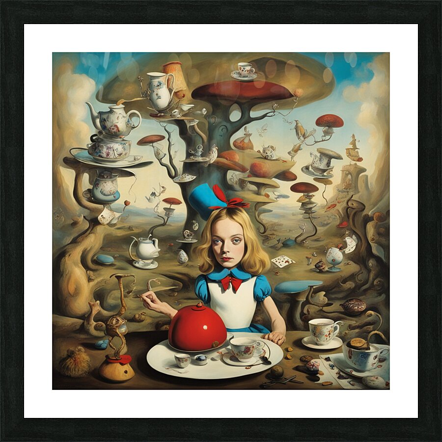 Tea Please Picture Frame print