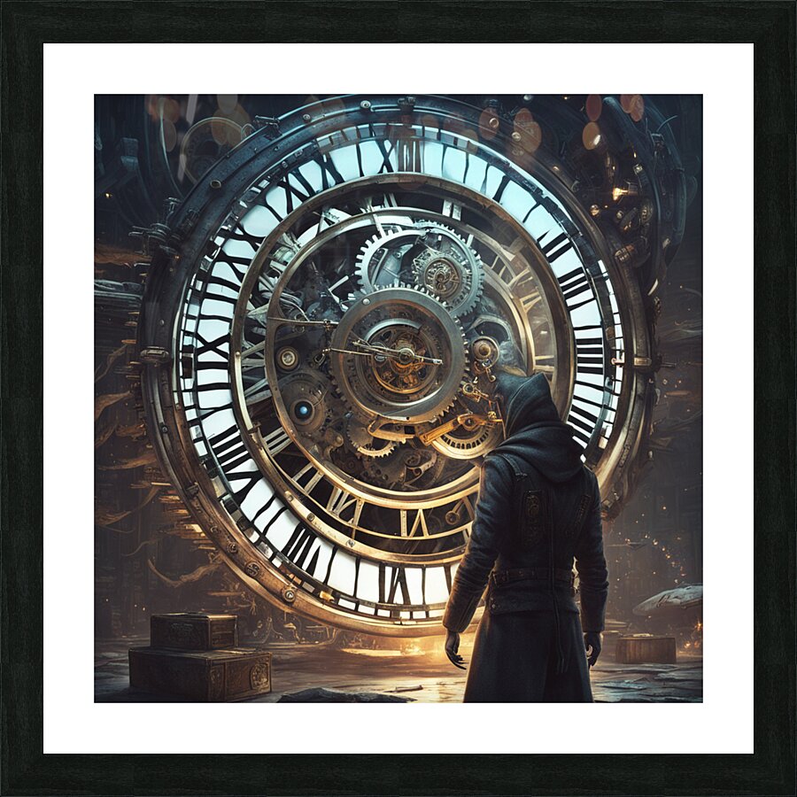 Time Travel Picture Frame print