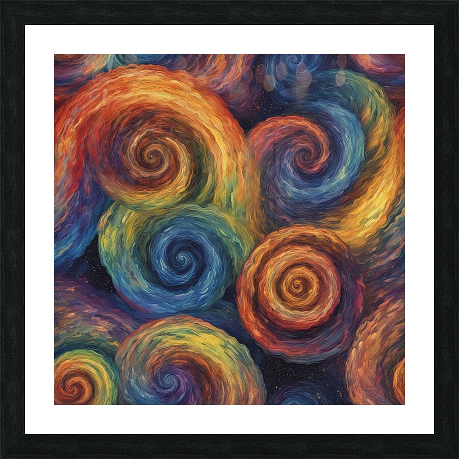 Orange Picture Frame print