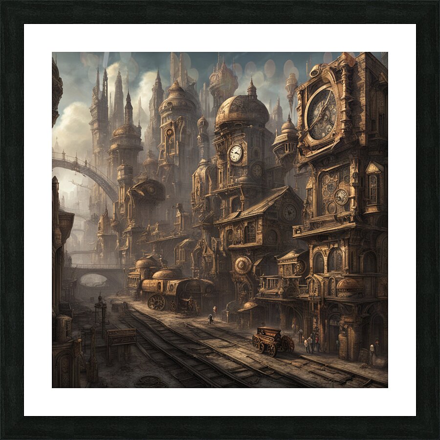 Timeless City Picture Frame print