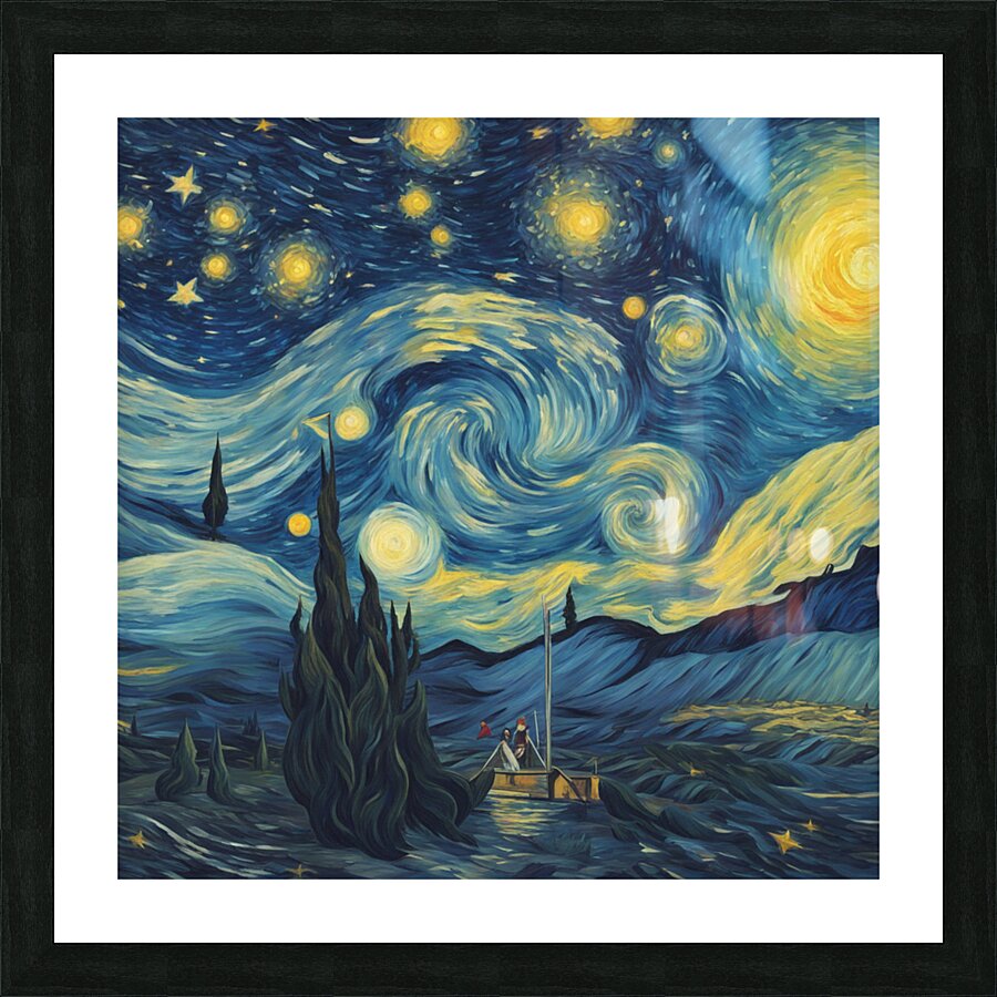 Starry Sky Picture Frame print
