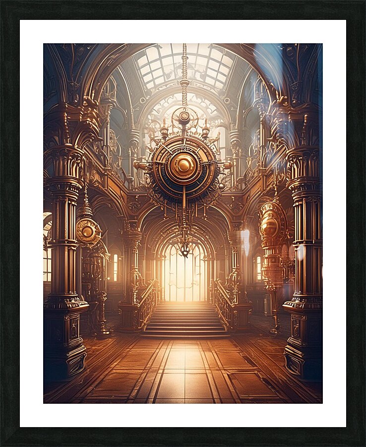 Light At The End Picture Frame print