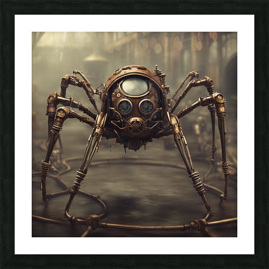 Spider Picture Frame print