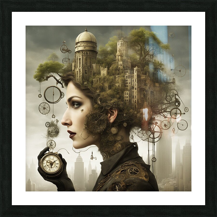 On My Mind Picture Frame print