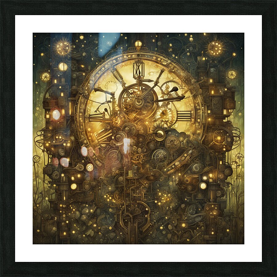 Over Time Picture Frame print
