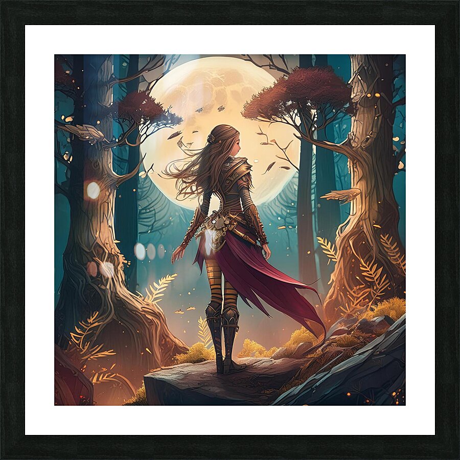 The Journey Picture Frame print