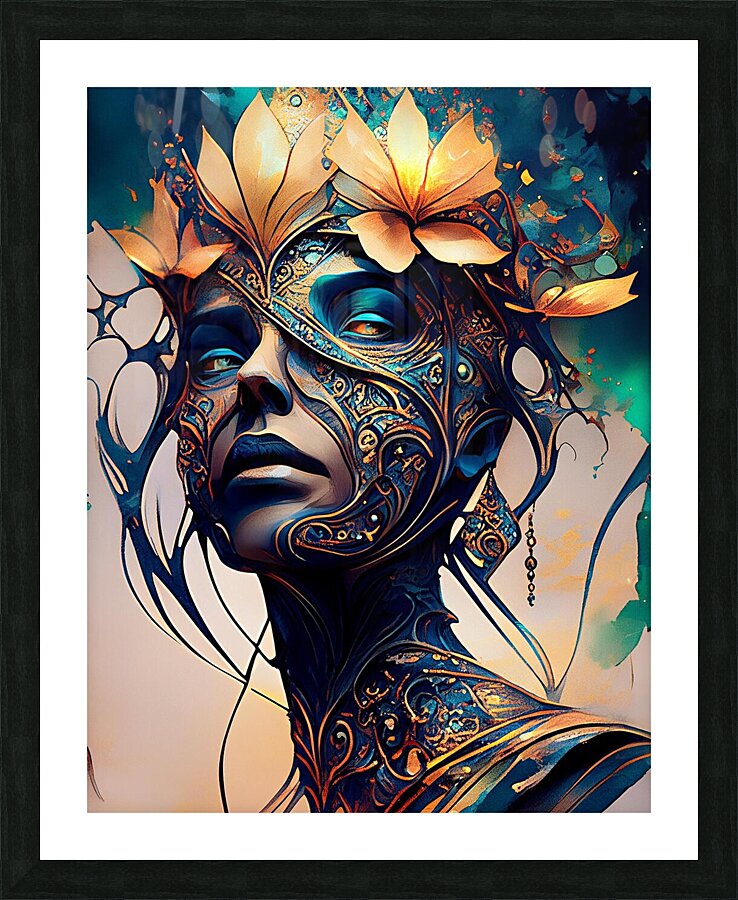 The Root Picture Frame print