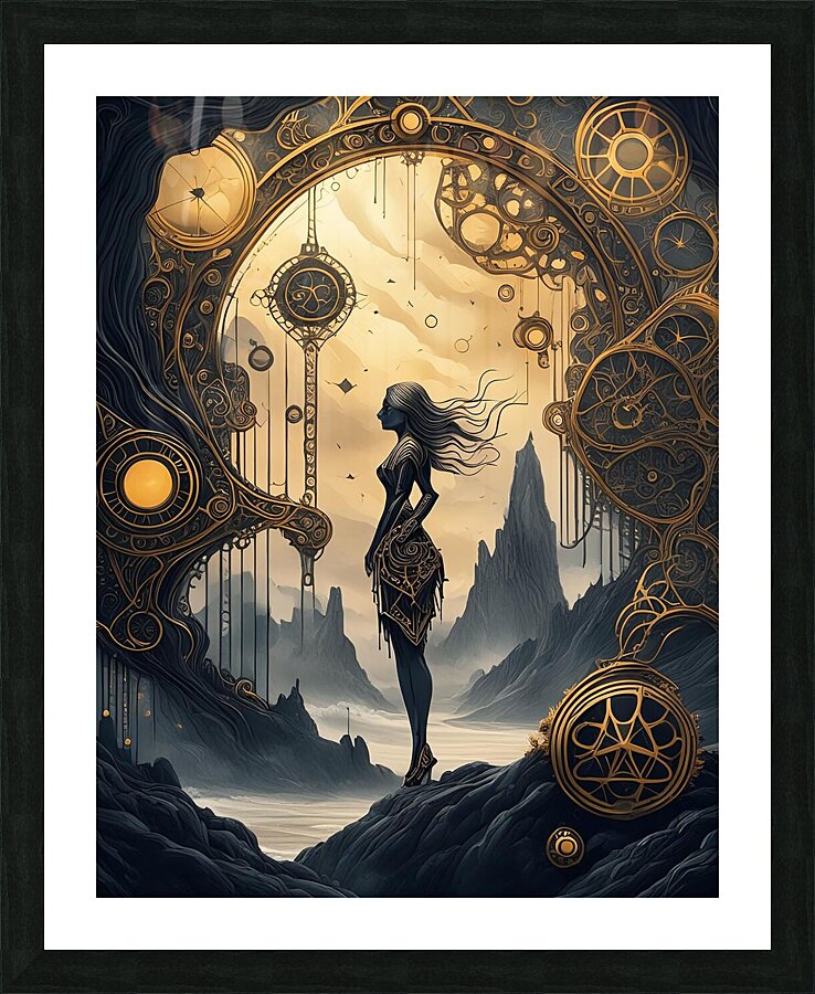 Dream Goddess Picture Frame print