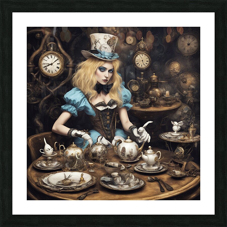 one At Tea Time Picture Frame print