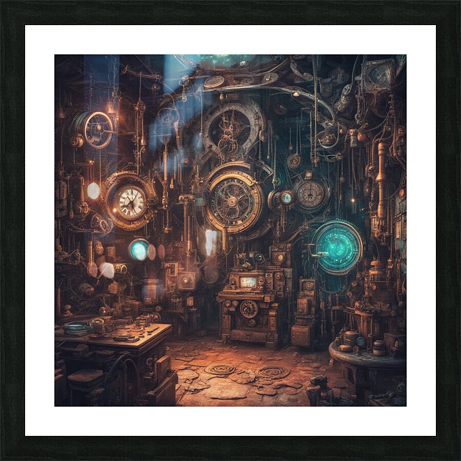 Workshop Picture Frame print