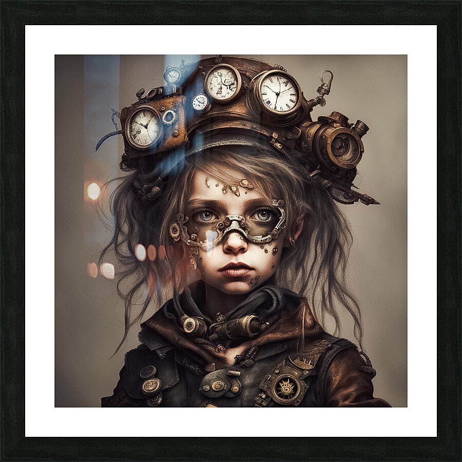 A Child Picture Frame print