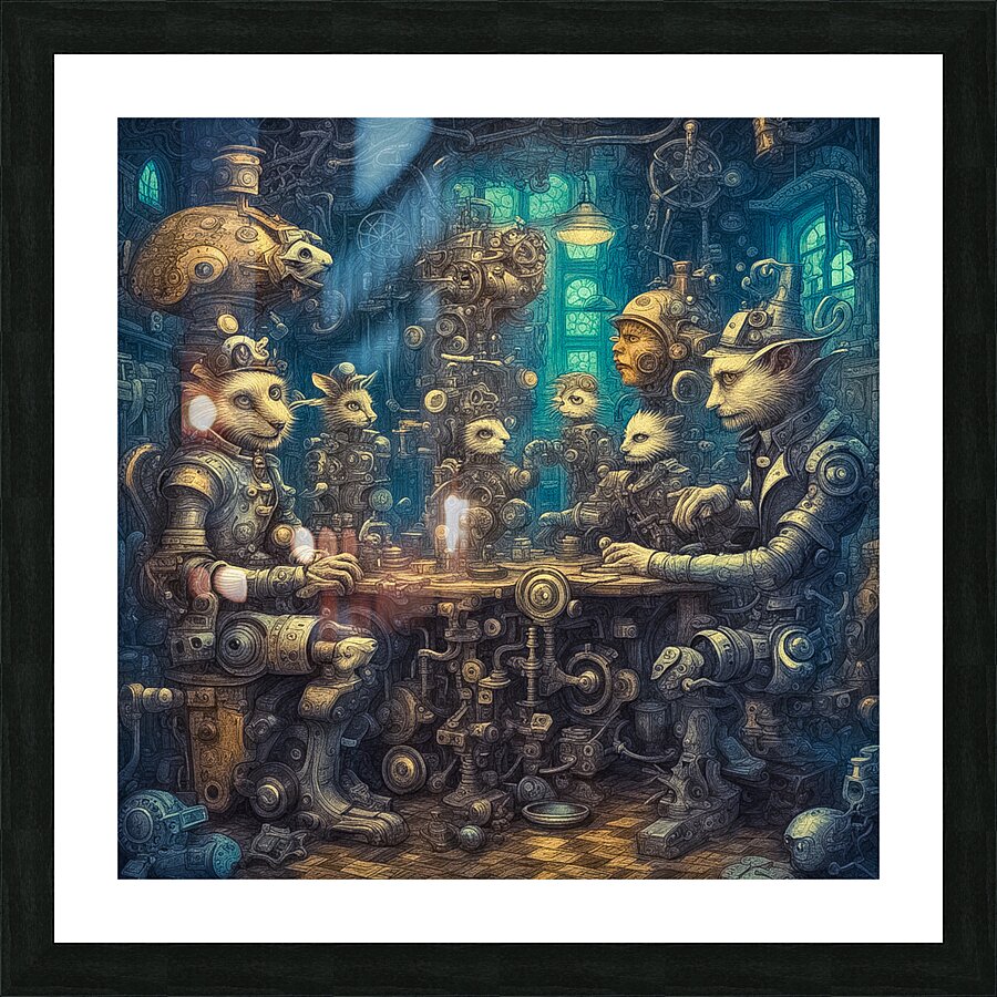 Card Game Picture Frame print