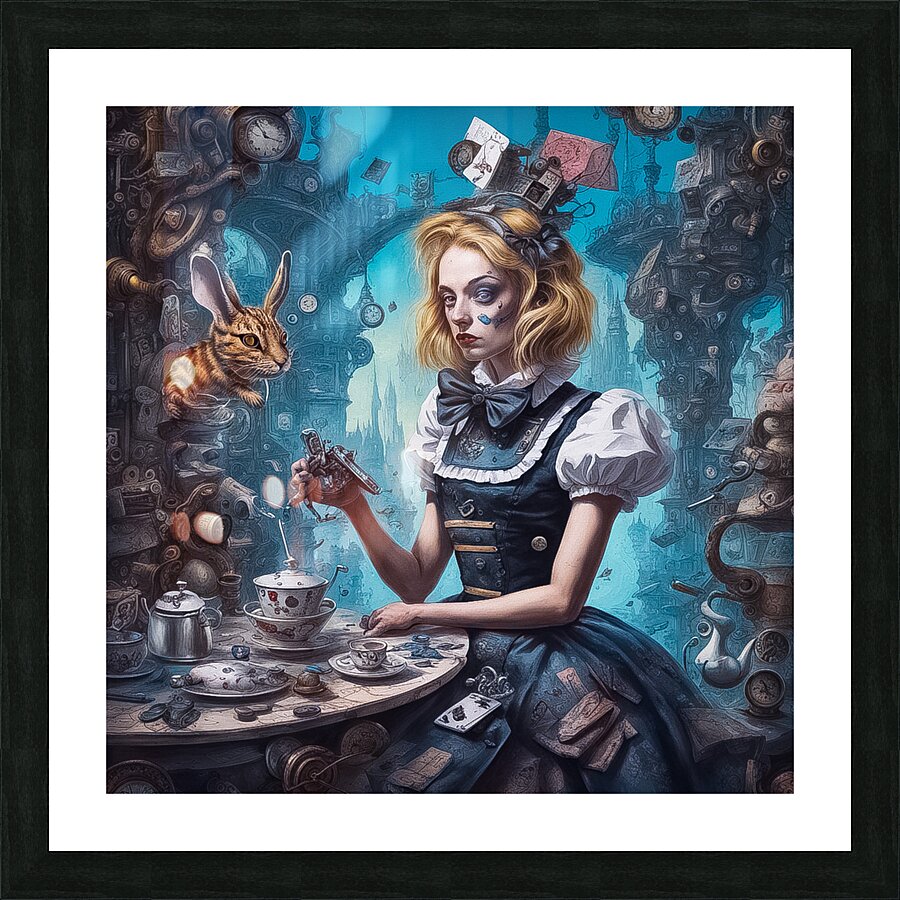 Another World Alice Picture Frame print