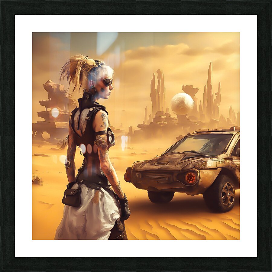 Future Ride Picture Frame print