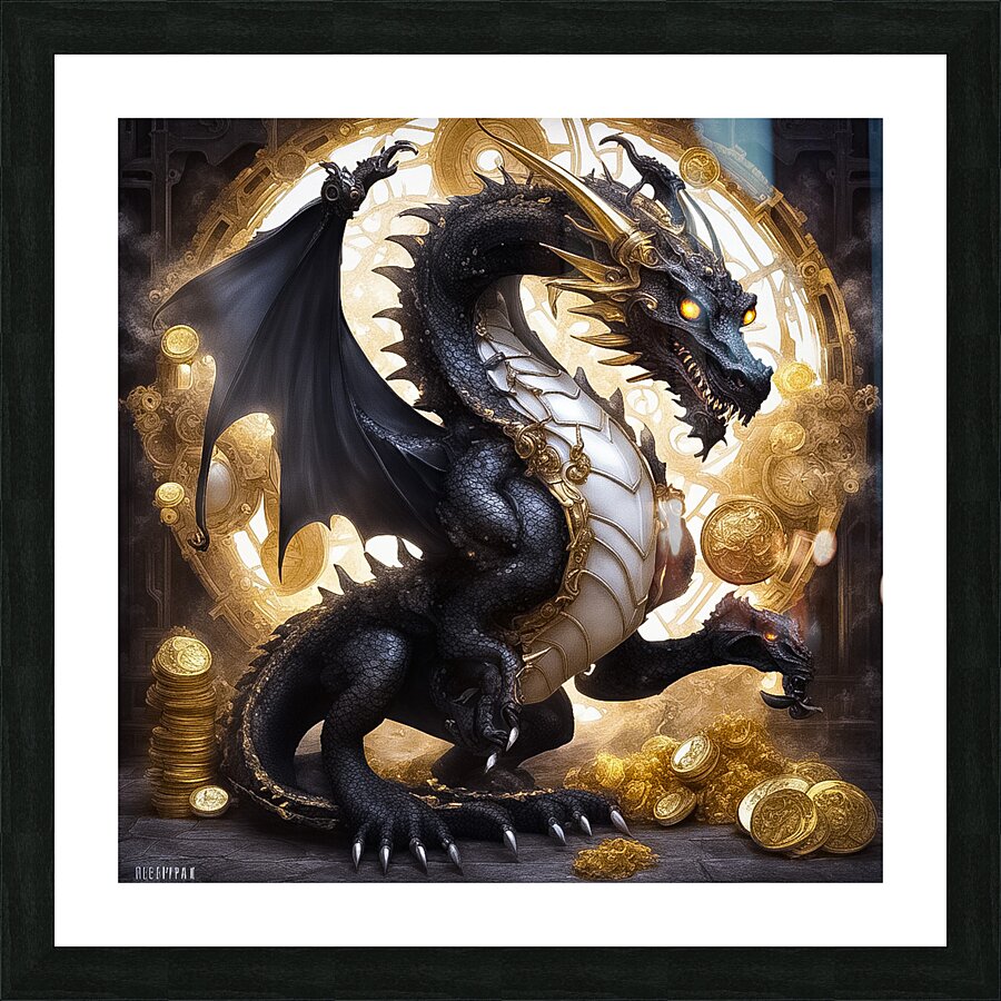 Got Gold Picture Frame print