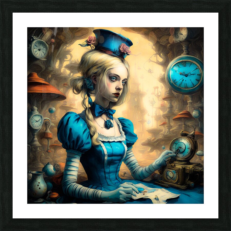 Letter Picture Frame print
